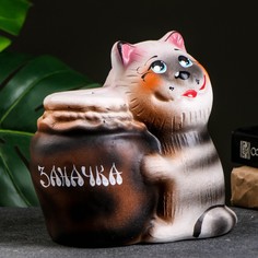 Хорошие сувениры Копилка "Кот сосметаной" 21х21см