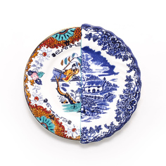 Десертная тарелка Seletti Valdrada 09701 d.20 Дизайнерская посуда из фарфора