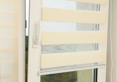 Рулонная штора СРШ-01МК-40603 47(43)/160 Стандарт беж. РБ Delfa