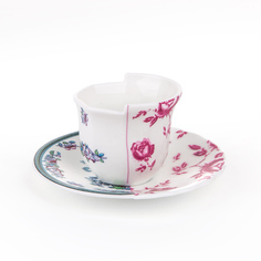 Кофейная пара Seletti Leonia 09742 Дизайнерская посуда из фарфора