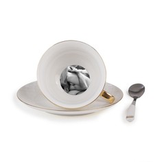 Чайная пара Seletti Lady Tarin Bona Dea 09967 Дизайнерская посуда из фарфора