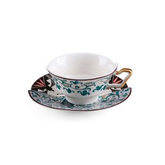 Чайная пара Seletti Aspero 09173 Дизайнерская посуда из фарфора