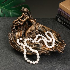 Подставка для мелочей Русалка на волнах 15х28х22см Хорошие сувениры