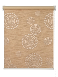 Рулонная штора Primedeco, эклиптика беж, 80х170