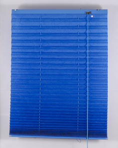 Штора плиссе, размер 50х160, цвет синий No Brand