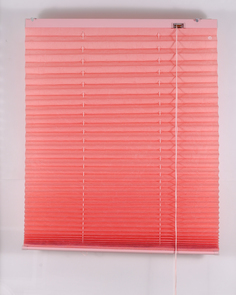 Штора-плиссе, размер 170х160 см, цвет розовый No Brand