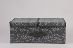 Коробка для хранения, CWX006-5, 50x30x20 см, чёрный No Brand