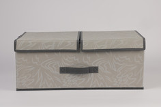 Коробка для хранения, CWX006-3, 50x30x20 см, серый No Brand