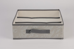 Коробка для хранения, CWX007-3, 30x30x10 см, серый No Brand