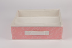 Коробка для хранения, CWX007-6, 30x30x10 см, пыльно-розовый No Brand