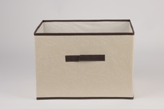 Коробка для хранения, CWX009-2, 38x27x27 см, белый No Brand