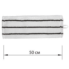 Насадка МОП LAIMA EXPERT плоская для швабры 50 см 2 шт. уши/карманы микрофибра/скраб
