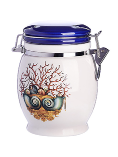 Банка для сыпучих Loraine Страна чудес набор 2 шт с крышкой 30807