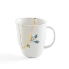 Кружка Seletti Kintsugi 09651 Дизайнерская посуда из фарфора