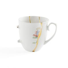 Кружка Seletti Kintsugi 09652 Дизайнерская посуда из фарфора