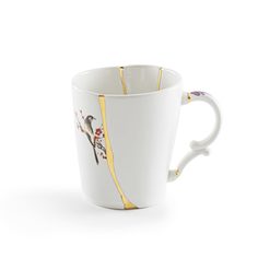 Кружка Seletti Kintsugi 09653 Дизайнерская посуда из фарфора