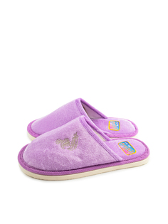 Тапочки женские Smile of Milady 140-012 зак фиолетовые 36-37 RU