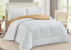 Комплект постельного белья Cleo с одеялом сатин NBO-004 Размер Евро макси