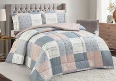 Комплект постельного белья Cleo с одеялом сатин NBO-009 Размер Евро макси