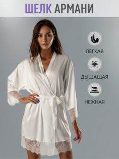 Халат женский WENDYLOVE 00-00001554 белый 40-46 RU
