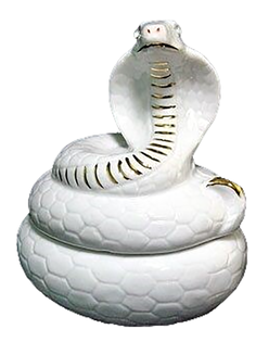 Шкатулка для украшений Змея Lenardi 13 см 107-095