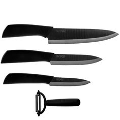 Кухонный набор керамических ножей Xiaomi Huo Hou Nano Ceramic Knife / Набор ножей Huo Hou