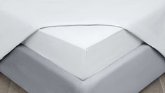 Простыня на резинке Comfort Cotton, цвет: Белый 90x200 см Askona