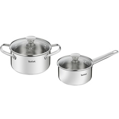 Набор посуды Tefal Cook Eat B9214S04 4 предмета объем 1,5/2,2 л диаметр 16/18 см