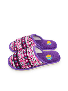 Тапочки женские Smile of Milady А70В22-001 зак фиолетовые 38-39 RU