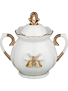 Сахарница с крышкой Lefard Venezia фарфоровая 320 мл 55-2519
