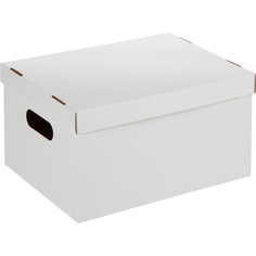 Короб арxивный для xранения Attache 340x250x180 мм, белый, усиленное дно, 3 шт/уп (ККД-2)
