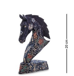 Фигурка Лошадь (батик, о.Ява) сред 20 см 10-015-02 113-404377 Decor and Gift