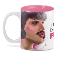3D кружка Printio Freddie mercury - i want to break free 330 мл