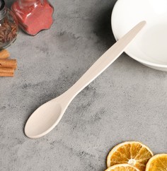 Ложка деревянная "Берёза ЛЮКС" в евро-слоте No Brand