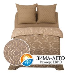 Постельное белье евро из бязи ЗИМА-ЛЕТО АРТПОСТЕЛЬ Палермо арт. 614