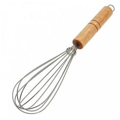 Венчик с деревянной ручкой "Webber" ВЕ-1496, 30x6,5 см