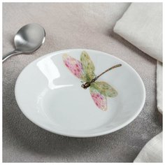 Блюдце «Стрекоза» 105 мл, d=11 см No Brand