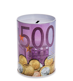 Металлическая копилка 500 Евро 12см BX-229/1 113-603761 Art East