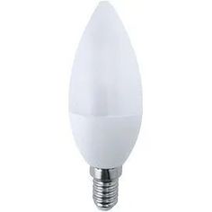 Лампа светодиодная ECOLA, E14, 7W, 6000K, "Свеча", арт. 631315 - (10 шт.) No Brand