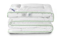 Одеяло 1.5 спальное теплое зимнее стеганое бамбук 140х200 Medsleep