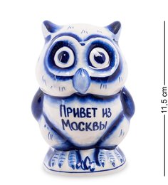 Фигурка Сова бол. (Гжельский фарфор) ГЛ-379 113-704003 Art East