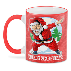 3D кружка Printio Santa dab 330 мл