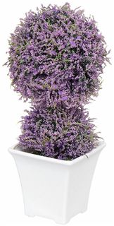 Цветок искусственный декоративный Композиция, в кашпо, 22 см, сирен, Y6-2046 No Brand