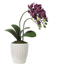 Горшок с искусственной орхидеей Ripoma