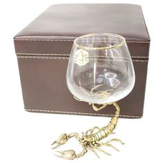 Подарки Бокал "Скорпион" в подарочном футляре (330 мл)