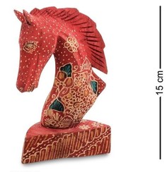 Фигурка Лошадь (батик, о.Ява) мал 15 см 10-014-01 113-404373 Decor and Gift