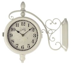 Круглые двусторонние настенные часы TOMAS STERN 9052