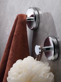 Набор крючков 2 шт для полотенца в ванную на присоске самоклеящийся Fest ФЭСТ
