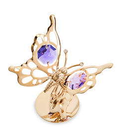Фигурка Бабочка с цв.кр. (Юнион) AR-1256/ 1 113-601824 Crystal Temptations
