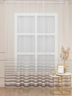 Тюль Amore Mio 1467-104VF 300x270 см коричневая